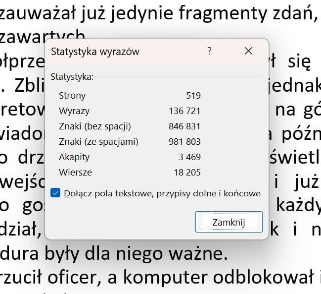 159 słów dziennie to mało? Sprawdź, ile pracy naprawdę wymaga nowa powieść
